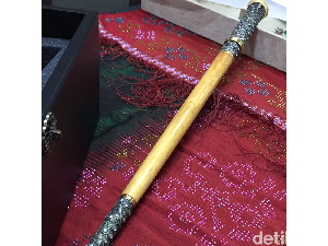 Ini Keris Tongkat Komando Abad ke-14 yang Dilaporkan Tjahjo ke KPK