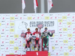 Tiga Pebalap Indonesia Naik Podium di Balapan Kedua ARRC Suzuka