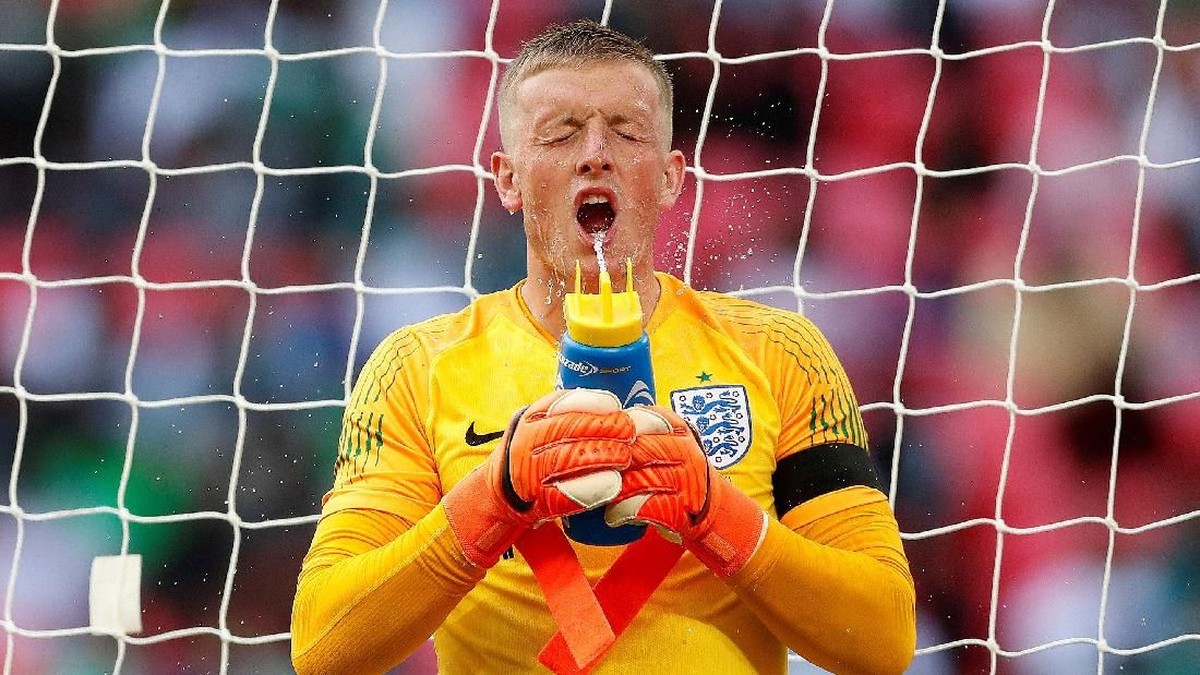 Jordan Pickford kandidat kuat jadi kiper utama Timnas Inggris di Piala Dunia 2018 (Reuters/John Sibley)