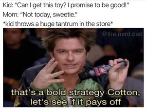 Meme Parenting tentang Mainan Anak Ini Banyak Benarnya Deh, Bun