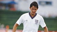 8-. Gary Lineker (Inggris) mencetak 10 gol dalam 12 partai Piala Dunia (0,83 gol per partai). Ia tampil dan mencetak gol dalam dua edisi Piala Dunia yakni 1986 dan 1990. (Foto: Mike King/Allsport/Getty Images)
