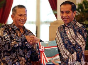 Jokowi Terima Hasil Pemeriksaan Keuangan Pemerintah dari BPK
