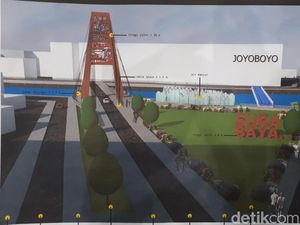Surabaya akan Punya Jembatan Baru di Joyoboyo Surabaya akan Punya Jembatan Baru di Joyoboyo