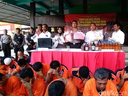 Operasi Pekat, Polisi Amankan 526 Tersangka di Wilayah Perak