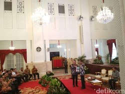 BPK Serahkan Hasil Pemeriksaan Keuangan Pemerintah ke Jokowi