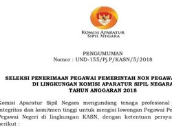 Ada Lowongan di Komisi ASN, Baca Persyaratan Lengkapnya di Sini