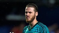 David de Gea. Kiper Manchester United yang membela timnas Spanyol ini ditaksir memiliki harga 70 juta euro. (Foto: Manuel Queimadelos Alonso/Getty Images)