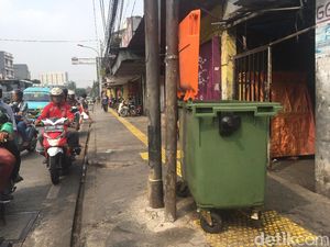 Penampakan Tong Sampah Made in Jerman di Jatinegara