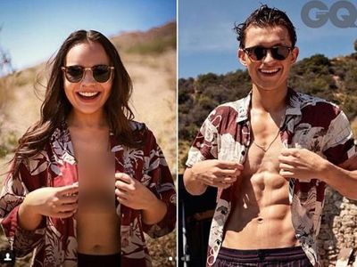 Tiru Foto Tom Holland, Fans ini Akhirnya Bisa Foto Bareng