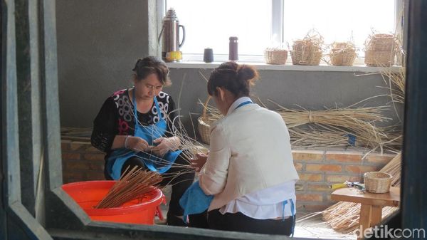 Foto: Desa Wisata Muslim Hui di Pedalaman Jalur Sutra