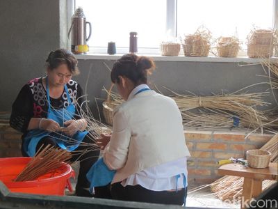Foto: Desa Wisata Muslim Hui di Pedalaman Jalur Sutra