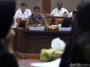 Tak Hadiri Rapat DPR, Jonan Kena Semprit