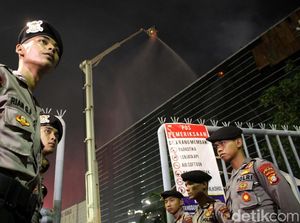 Suasana Saat Kebakaran di PRJ