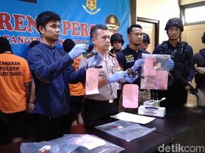 Polisi Tangkap Komplotan Pencuri yang Beraksi di Tangsel-Surabaya