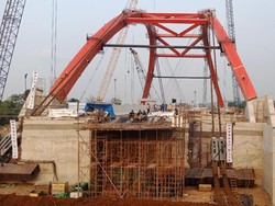 Jembatan Kalikuto di Tol Batang-Semarang Segera Tersambung