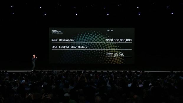 Pembayaran Developer Apple Tembus Rp 1.389 Triliun