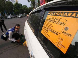 Ini Pelanggaran Mobil Toko yang Ditindak Aparat Bandung