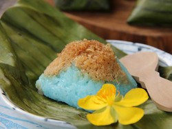Resep Takjil : Ketan Biru