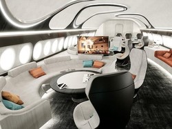 Business Class Lewat, Airbus Hadirkan Hotel di Pesawat