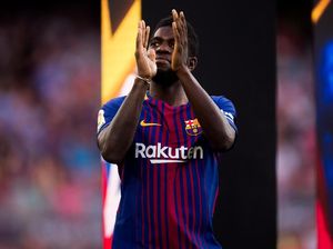 Umtiti Tak Pernah Bicarakan Rumor ke Barca dengan Griezmann, tapi ... Umtiti Tak Pernah Bicarakan Rumor ke Barca dengan Griezmann, tapi ...