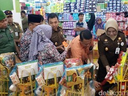 14 Swalayan di Kota Mojokerto Jual Mamin Tak Layak Konsumsi