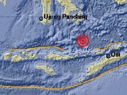 Gempa 5,6 SR Guncang Flores Timur, Tak Berpotensi Tsunami