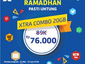 Cuma di Sini, Dapat Potongan Harga Paket Data Indosat dan XL