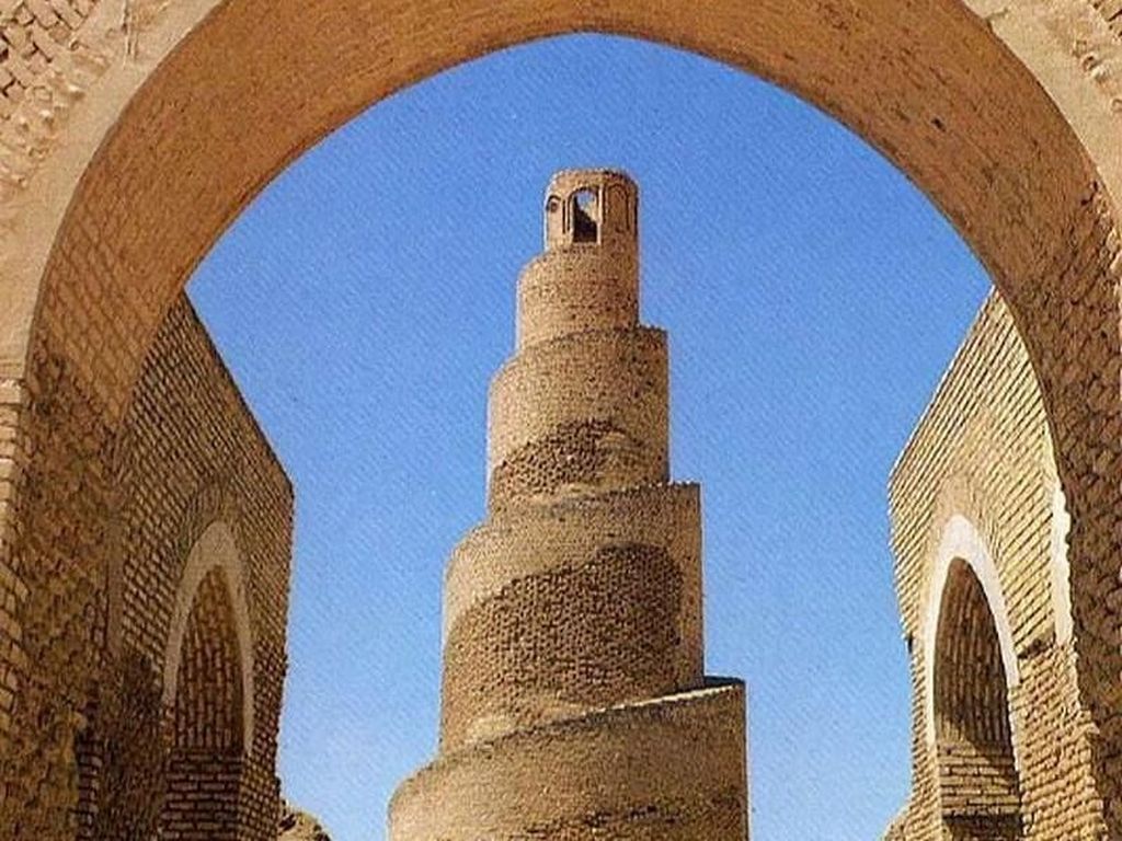 Miliki Menara Spiral yang Unik, Inilah Masjid Agung Samarra di Irak