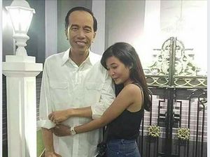PDIP: Pelukan Kagum Gadis ke Patung Menunjukkan Jokowi Favorit PDIP: Pelukan Kagum Gadis ke Patung Menunjukkan Jokowi Favorit
