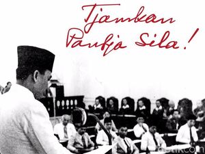 Jas Merah Pameran Arsip Bapak Bangsa Bung Karno di Surabaya