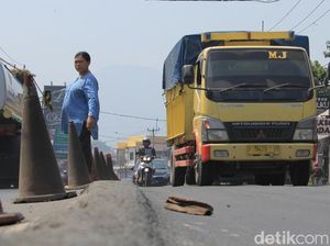 Bahaya, Jalur Mudik Cibiru-Cileunyi Bergelombang