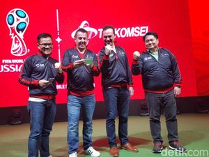 Telkomsel Ikut Siarkan Piala Dunia Lewat Ponsel