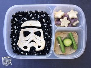 Keren! Ayah Ini Bikin Bekal Lucu Tema Snow White hingga Star Wars