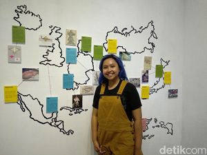 Lepas dari Keramik, Zia Fauziana Eksplorasi Meme Ikan Pari Anak Durhaka