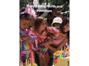 Foto: Meriahnya Pesta Ulang Tahun Anak-anak Kardashian, Ada DJ dan Kuda