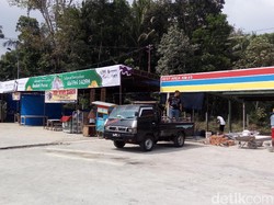 Rest Area Sementara di Tol Semarang Siap Sambut Pemudik