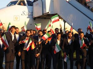 Iran Tim Pertama yang Tiba di Rusia untuk Piala Dunia 2018