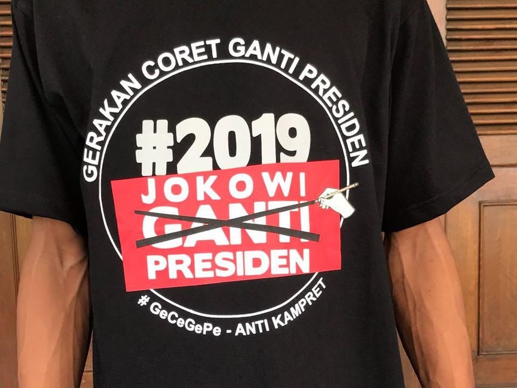 Hanura Bikin Kaus Coret Ganti Presiden, Ada untuk Amien Rais Hanura Bikin Kaus Coret Ganti Presiden, Ada untuk Amien Rais