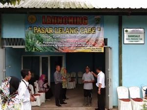 Pertama Kali, Kementan Gelar Pasar Lelang Cabai di Malang