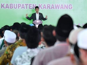 Di Depan Ulama, Jokowi Tepis Anggapan Condong ke China