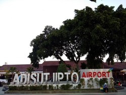 Ribuan Burung Serbu Runway Bandara Yogya Pagi Tadi