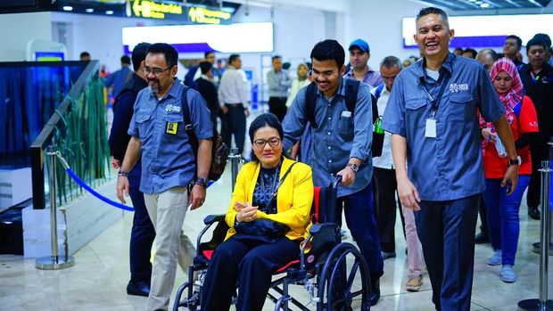Atlet Asian Para Games 2018 diharapkan tak terkendala di Bandara Soetta.