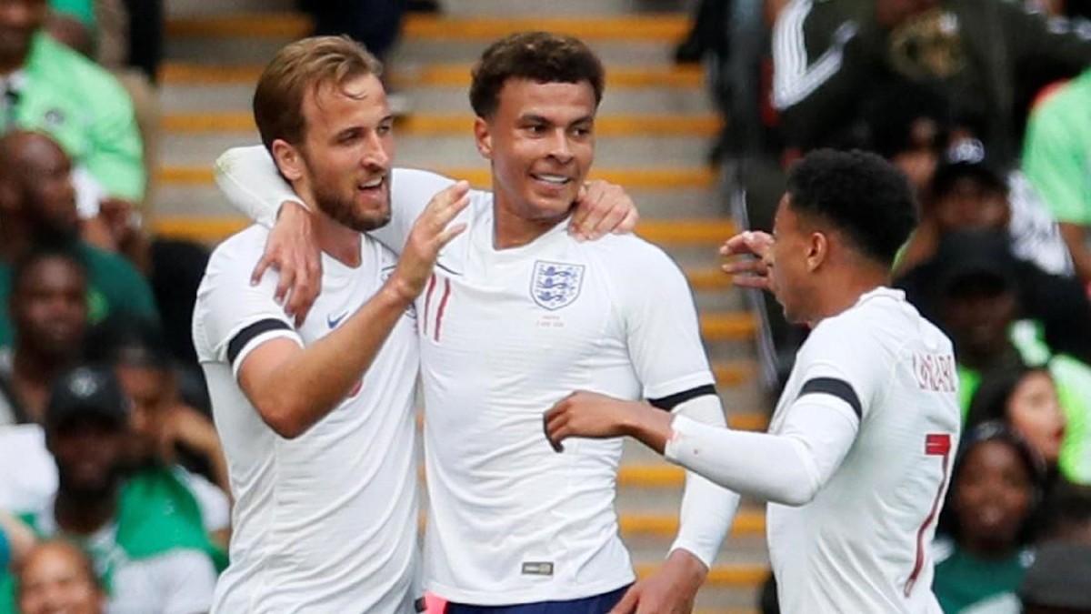 Pemain Inggris, Dele Alli. (Foto: David Klein/Reuters)