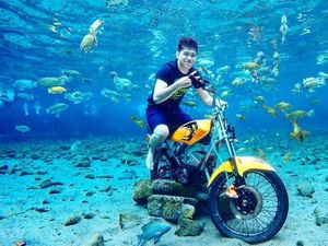 Mudik ke Klaten, Harus Foto Underwater di Sini Mudik ke Klaten, Harus Foto Underwater di Sini