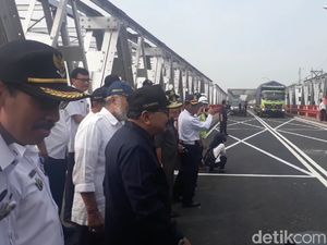 Pasca Ambrol, Jembatan Babat Resmi Dibuka Kembali untuk Umum