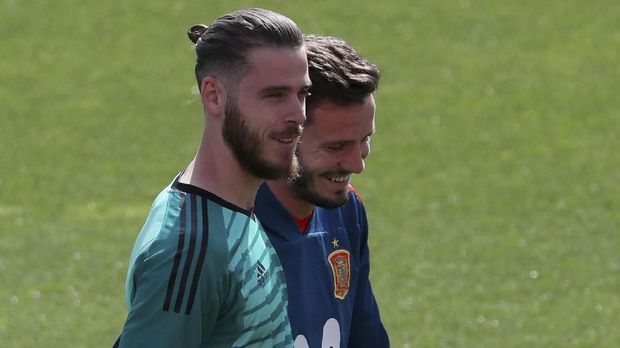 David de Gea menjadi kiper utama timnas Spanyol untuk Piala Dunia 2018.