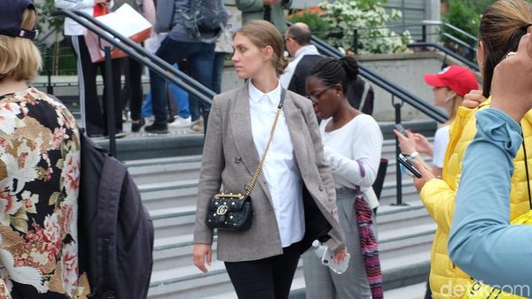 Bak Fashion Show, Penonton Tenis Tampil Modis di Roland Garros Paris