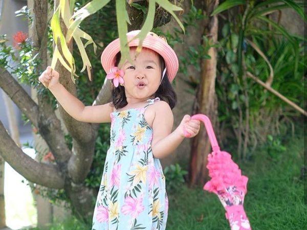 Ulang Tahun Ke-3, Putri Ruben Onsu Makin Ceria dan Menggemaskan