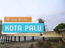 Sensasi Masjid Apung di Palu