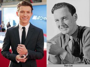 Ini Bukti Kemiripan Tom Holland dengan Stan Lee Muda